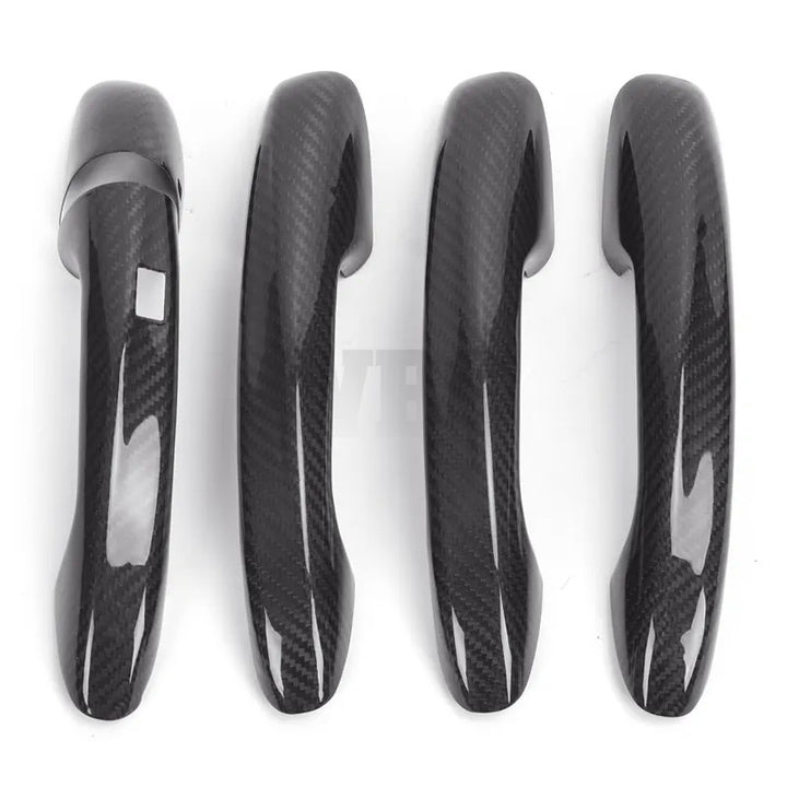 MERCEDES W204 C-CLASS/ C63 DOOR HANDLE COVERS GENUINE CARBON FIBER