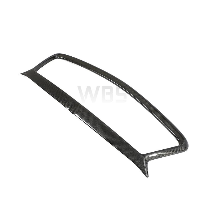 INFINITI Q60 FRONT GRILL FRAME OVERLAY GENUINE CARBON FIBER