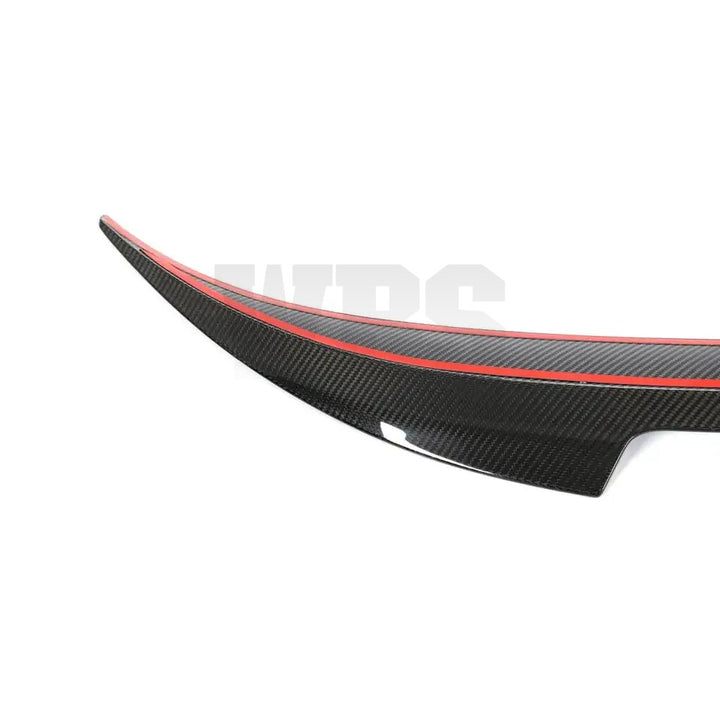 BMW F91 M8/ G14 TRUNK SPOILER HIGH KICK STYLE GENUINE CARBON FIBER