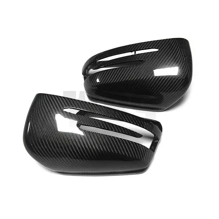 MERCEDES W212 E63/E CLASS SIDE MIRROR CAPS GENUINE CARBON FIBER