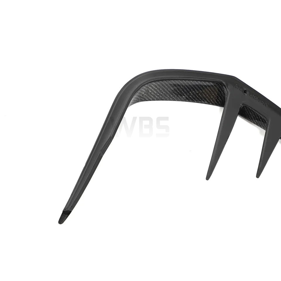 INFINITI Q60 REAR BUMPER VENT CANARDS GENUINE CARBON FIBER