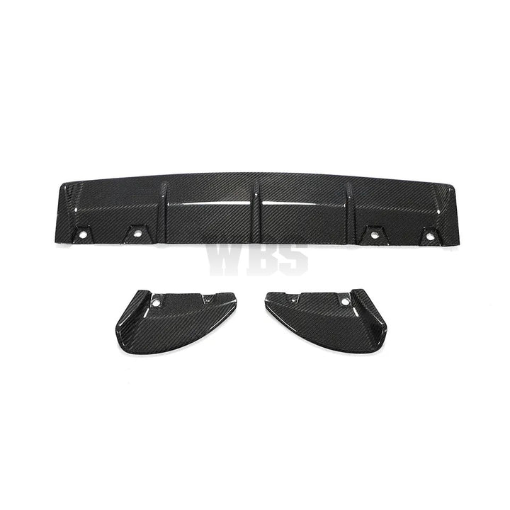 SUBARU BRZ/ GR86 COUPE REAR DIFFUSER V-STYLE, GENUINE CARBON FIBER