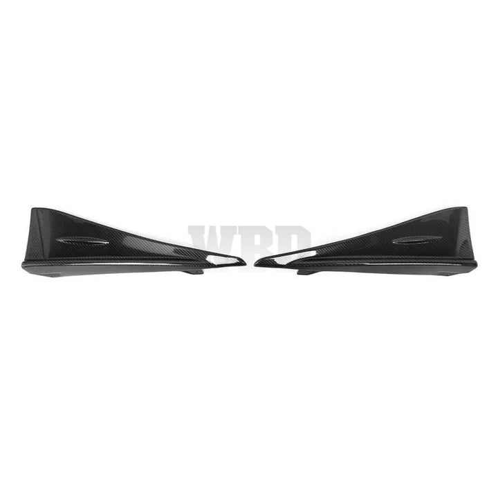 SUBARU BRZ/ GR86 REAR BUMPER SIDE SPLITTERS, GENUINE CARBON FIBER