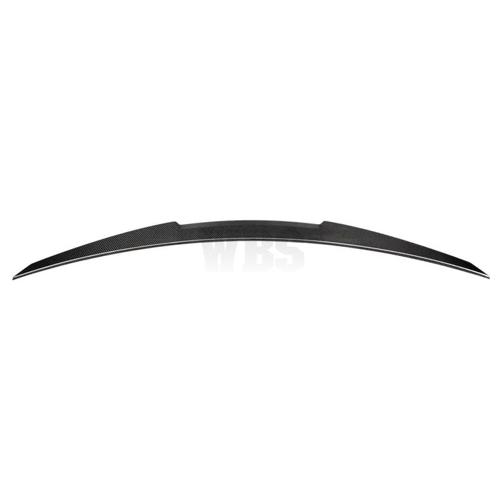 BMW 3-SERIES E9X COUPE TRUNK SPOILER M4 STYLE GENUINE CARBON FIBER