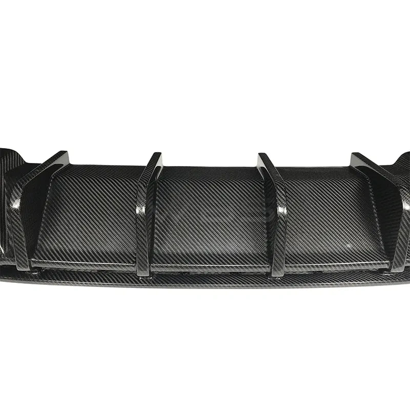 AUDI S4 B9 W-SD STYLE REAR DIFFUSER GENUINE CARBON FIBER 17-19