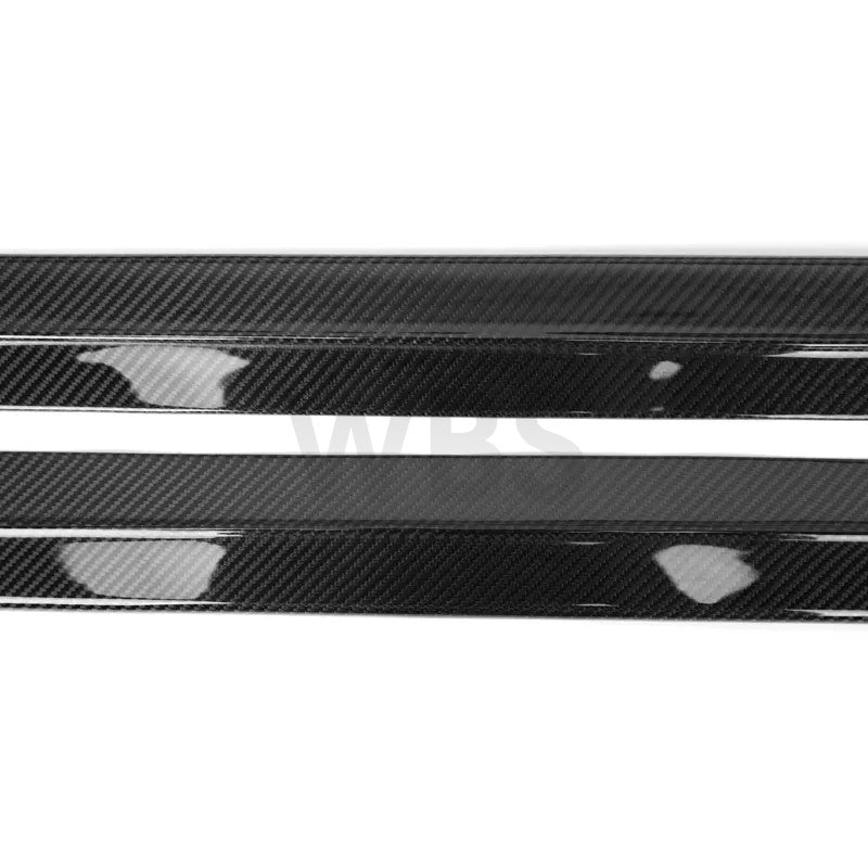 BMW F10 M5 SIDE SKIRTS M PERFORMANCE STYLE GENUINE CARBON FIBER