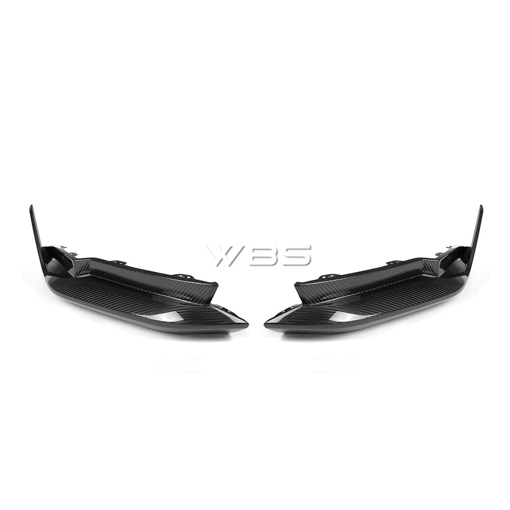 BMW G8X M3 M4 DIFFUSER SIDE SPLITTERS GENUINE CARBON FIBER MP STYLE