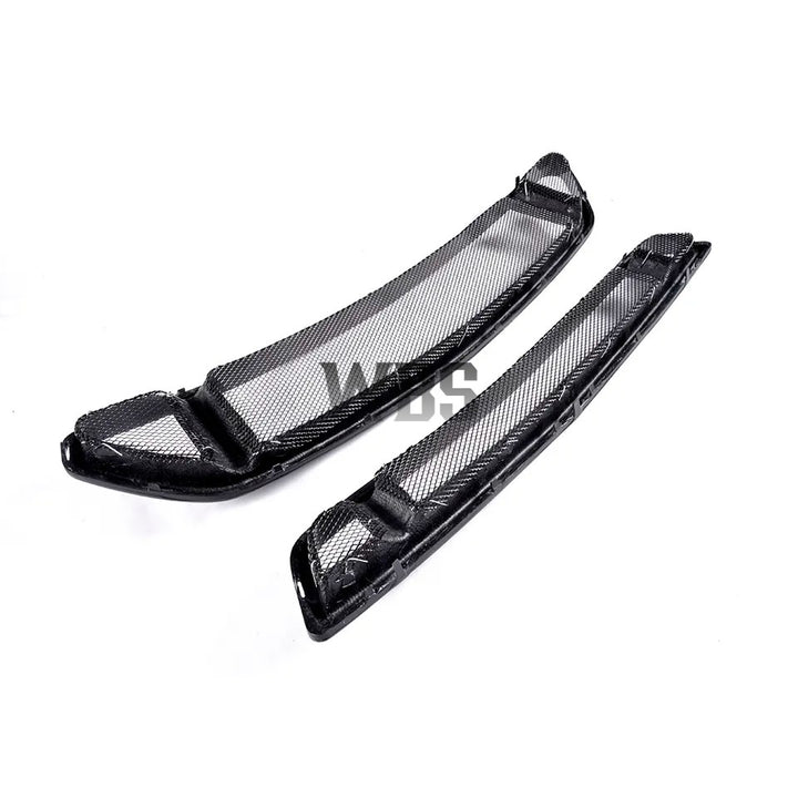 FORD MUSTANG FRONT BUMPER GRILLS, GENUINE CARBON FIBER MATERIAL