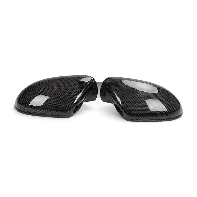 AUDI A6/ S6 C7 C7.5 SIDE MIRROR CAPS 3D GENUINE CARBON FIBER MATERIAL [WITH Blind SPOT Assist]