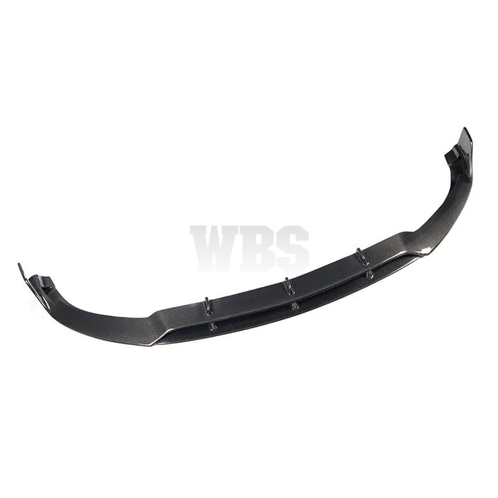 MERCEDES W205 C63 SEDAN BRABUS STYLE FRONT LIP GENUINE CARBON FIBER