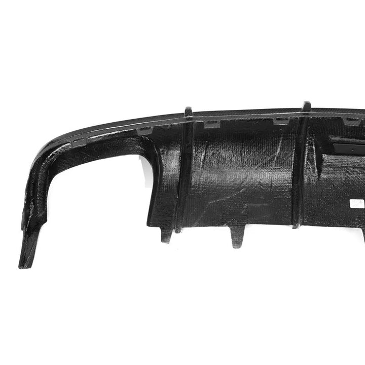 AUDI A6/ S6 C7.5 REAR DIFFUSER WBS DIGITAL LED STYLE, GENUINE CARBON FIBER MATERIAL