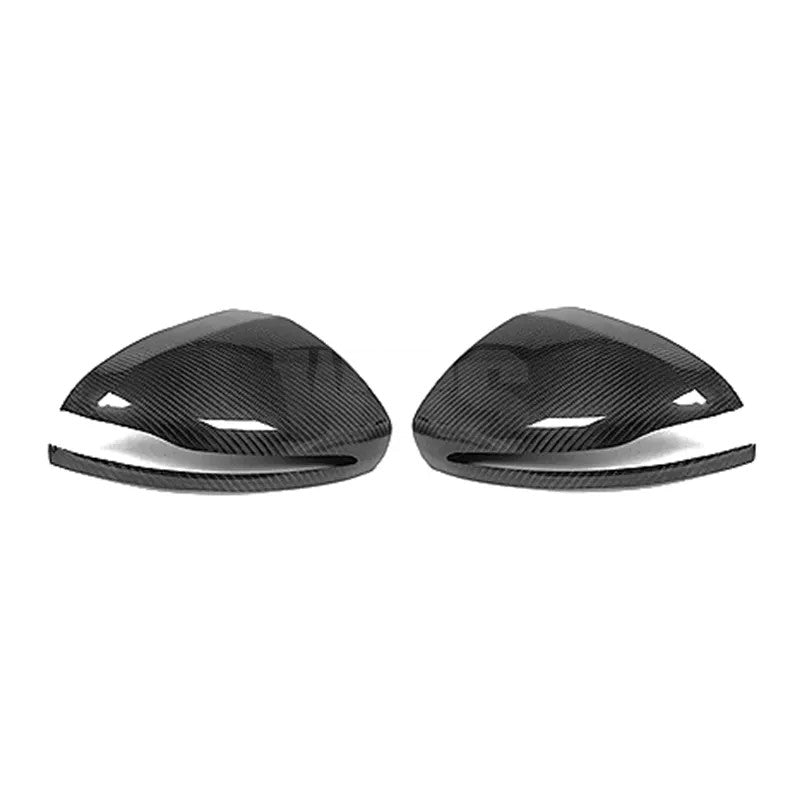 MERCEDES W205 C CLASS/ C63 COUPE SIDE MIRROR CAPS GENUINE CARBON FIBER