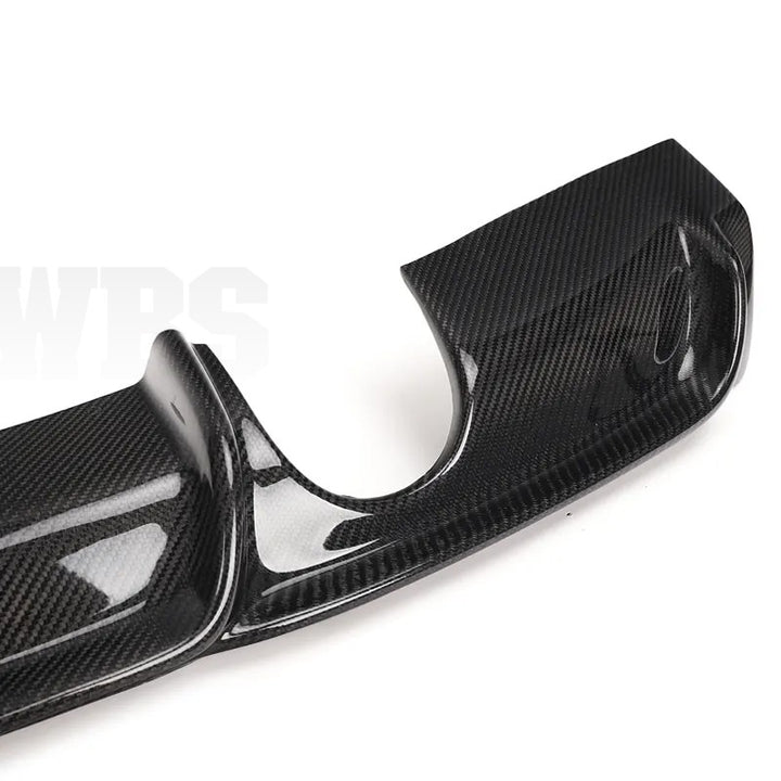 BMW F30/ F31 REAR DIFFUSER LED LIGHT STYLE GENUINE CARBON FIBER