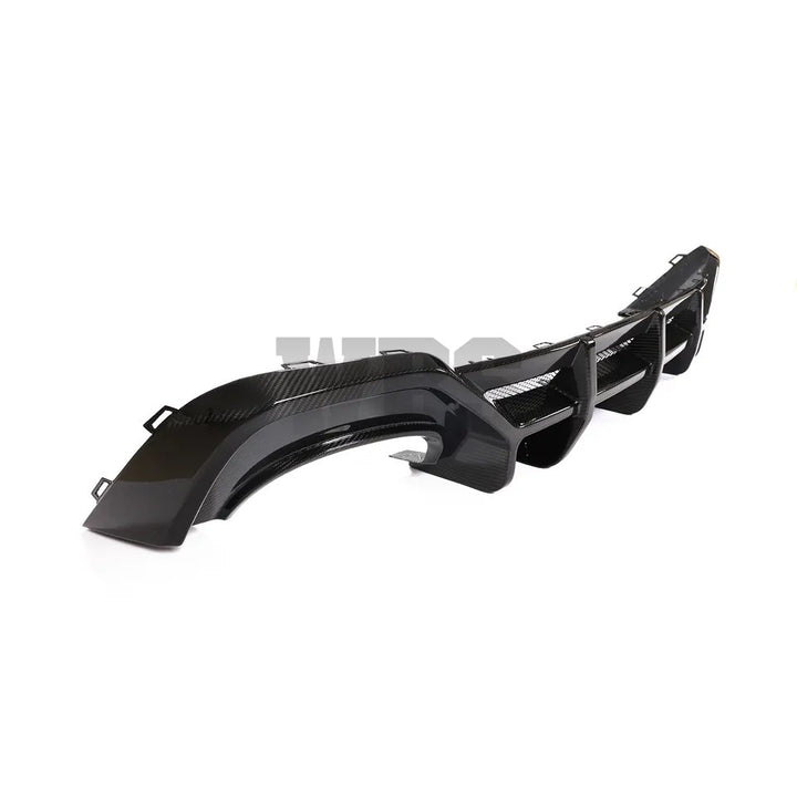 AUDI RS7 C8 Sportback REAR DIFFUSER, WB STYLE, GENUINE CARBON FIBER [2019-23]