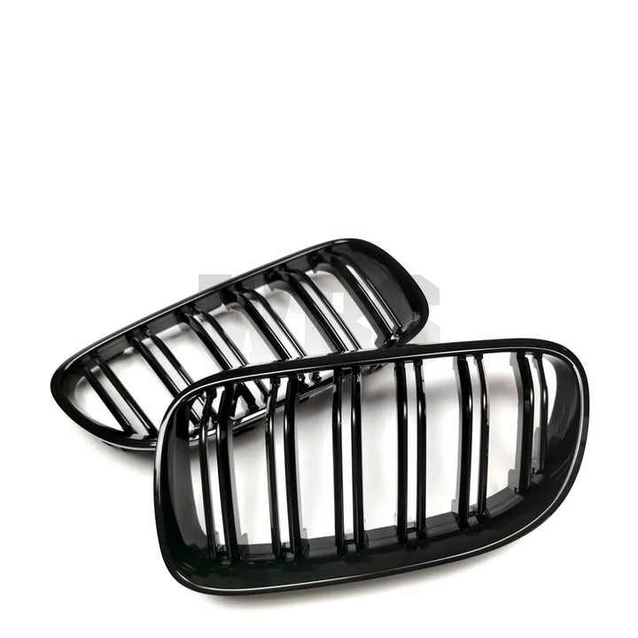 BMW E92 E93 FRONT GRILLS GENUINE CF DUAL SLATS STYLE