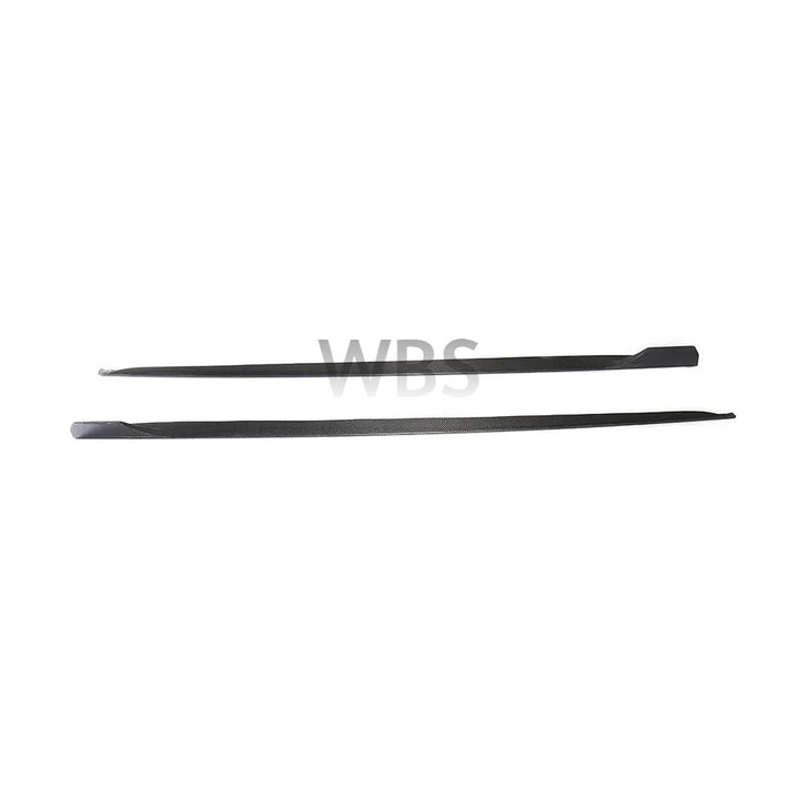 AUDI A5/ S5 B9 PERFORMANCE SIDE SKIRT EXTENSIONS GENUINE CF MATERIAL [2017-2019]