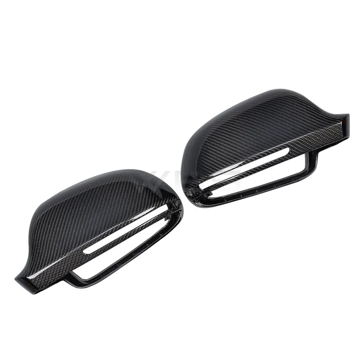 AUDI S4/ A4 B8 GENUINE CARBON FIBER MIRROR CAPS