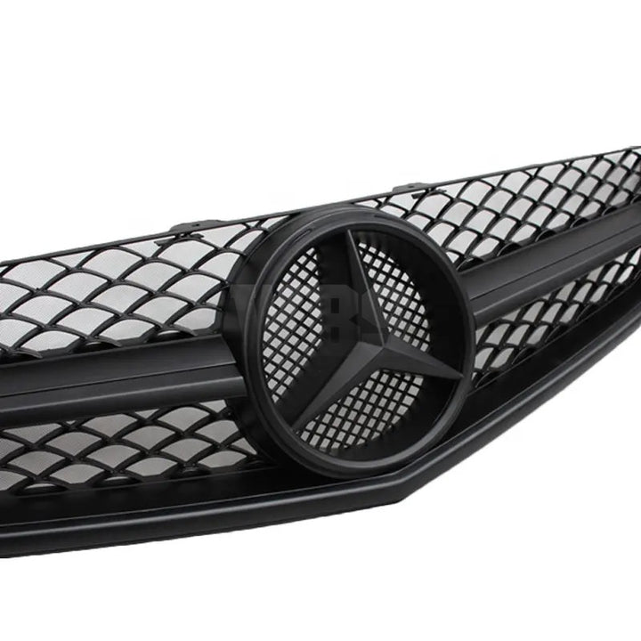 MERCEDES W204 C CLASS  C63 PERFORMANCE GLOSSY BLACK FRONT GRILL