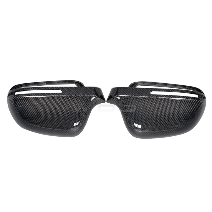 AUDI S4/ A4 B8 GENUINE CARBON FIBER MIRROR CAPS