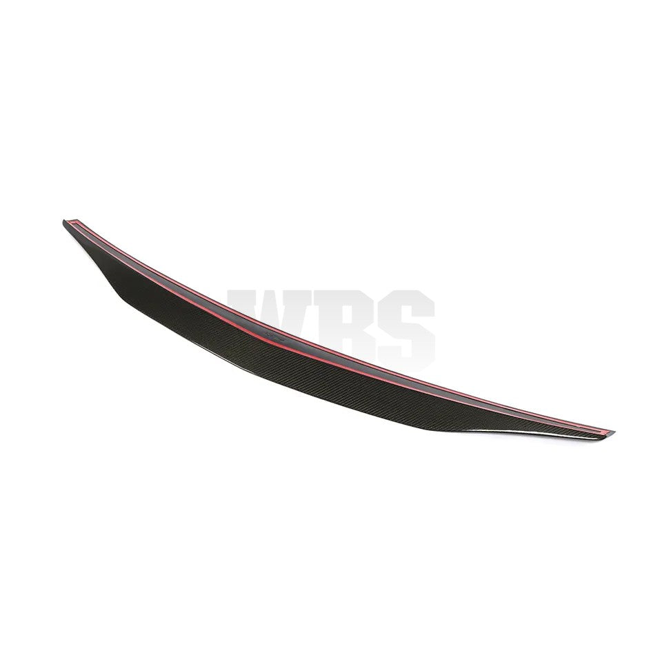 MERCEDES W212 E63/E CLASS DUCKTAIL STYLE SPOILER GENUINE CARBON FIBER