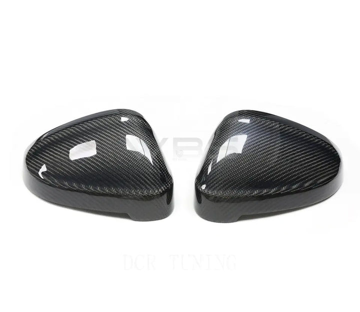 AUDI S4-A4 / S5-A5 B9 MIRROR CAPS OEM REPLACEMENT GENUINE CARBON FIBER