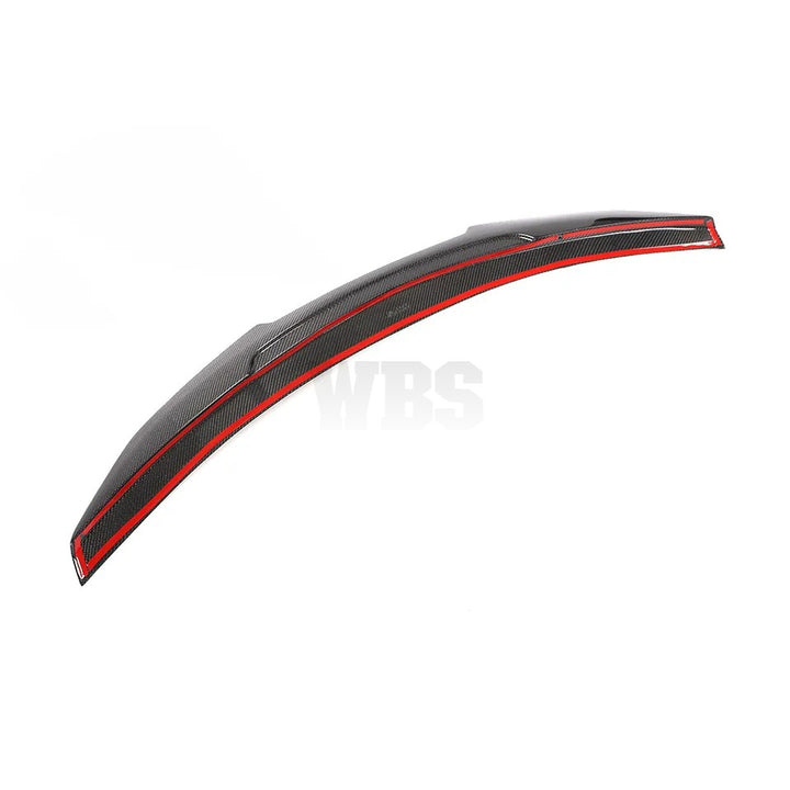 MERCEDES W204 C CLASS/ C63 PSM STYLE SPOILER GENUINE CARBON FIBER