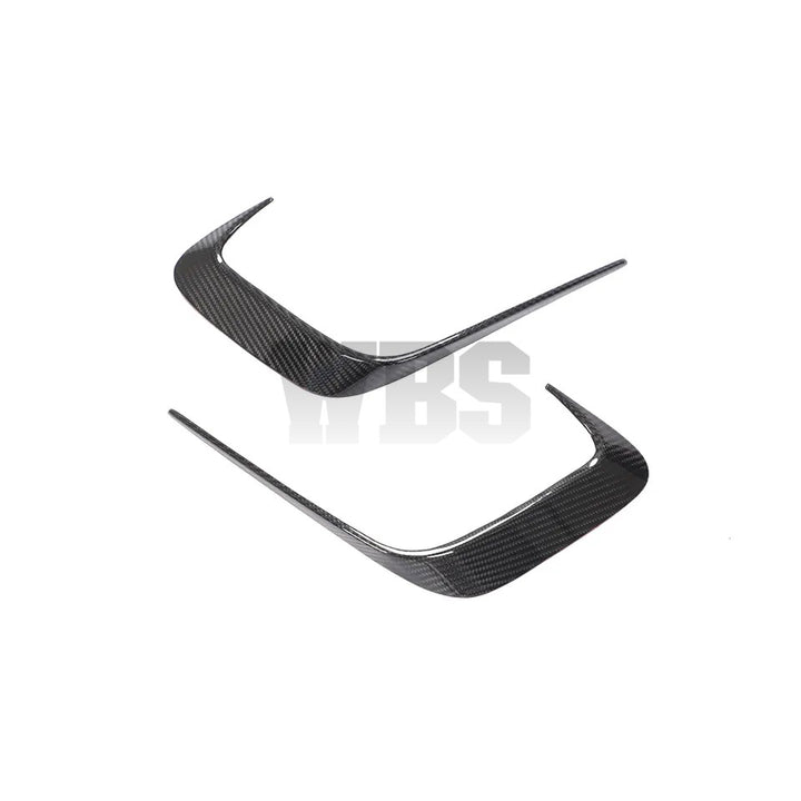 BMW 3 SERIES G20 G28 REAR BUMPER VENTS CANARDS GENUINE CARBON FIBER