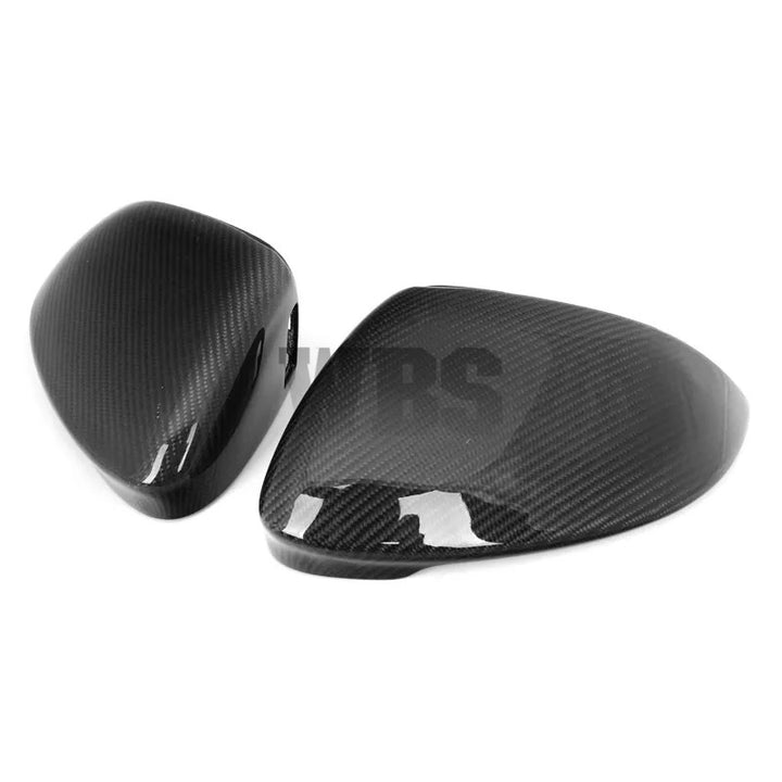 VOLKSWAGEN GOLF MK8 SIDE MIRROR COVERS, 3D GENUINE CARBON FIBER MATERIAL