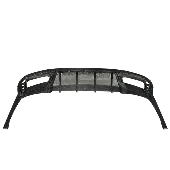 AUDI S4 B9 W-SD STYLE REAR DIFFUSER GENUINE CARBON FIBER 17-19