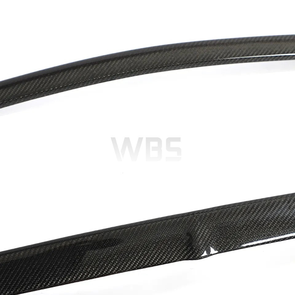 INFINITI Q60 FRONT GRILL FRAME OVERLAY GENUINE CARBON FIBER