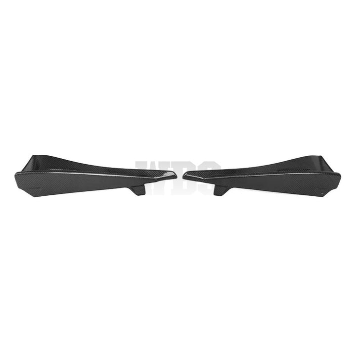 SUBARU BRZ/ GR86 REAR BUMPER SIDE SPLITTERS, GENUINE CARBON FIBER