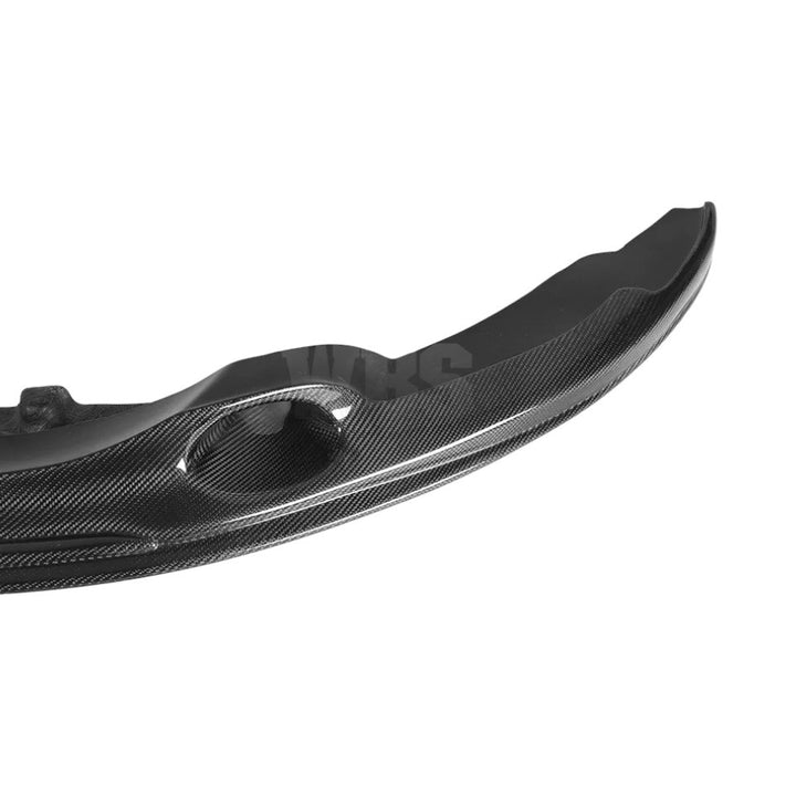 BMW E90 LCI FRONT LIP GT4 STYLE GENUINE CARBON FIBER