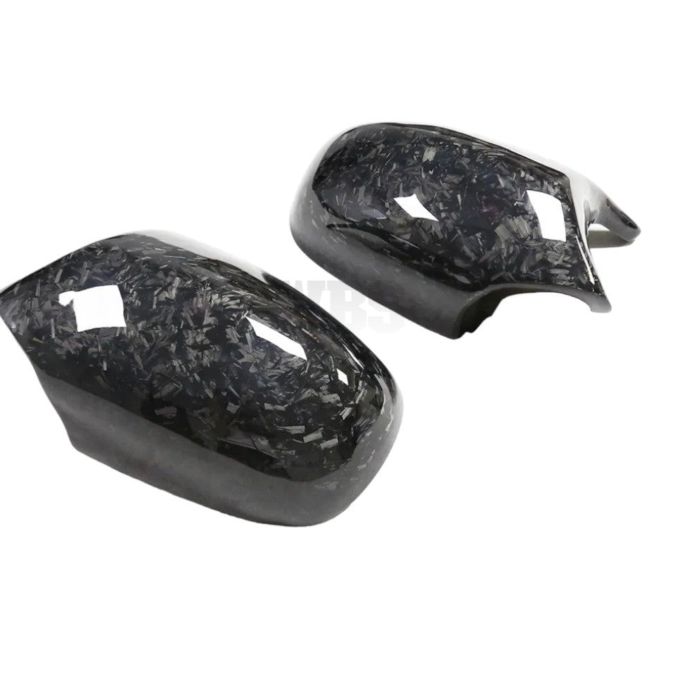 BMW E90 E91 M STYLE MIRROR CAPS GENUINE CARBON FIBER