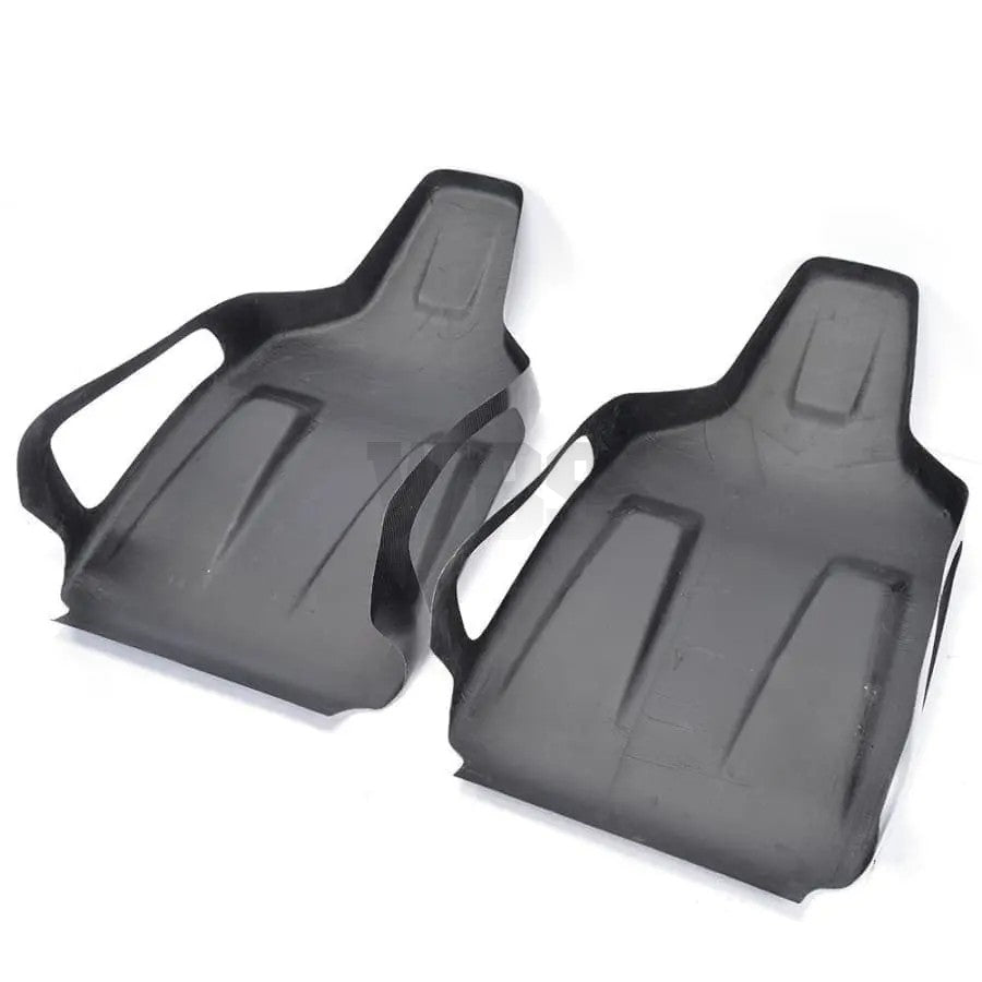 MERCEDES W204 C63 FULL SEAT BACK COVERS GEUNINE CARBON FIBER