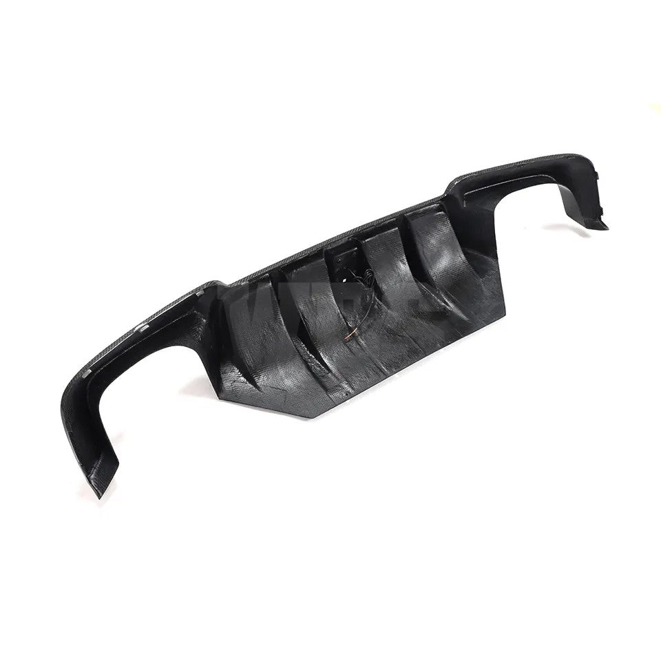F10 Rear Diffuser Led BMW F10 5 SERIES REAR DIFFUSER GENUINE CF DTM STYLE/ DIGITAL LED LIGHT ...