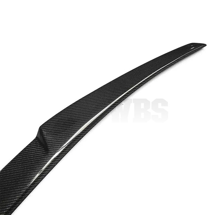 BMW 3-SERIES E9X COUPE TRUNK SPOILER M4 STYLE GENUINE CARBON FIBER