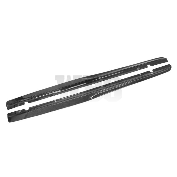 MERCEDES W205 COUPE C-CLASS/ C63 SIDE SKIRT EXTENSIONS PSM-STYLE GENUINE CF