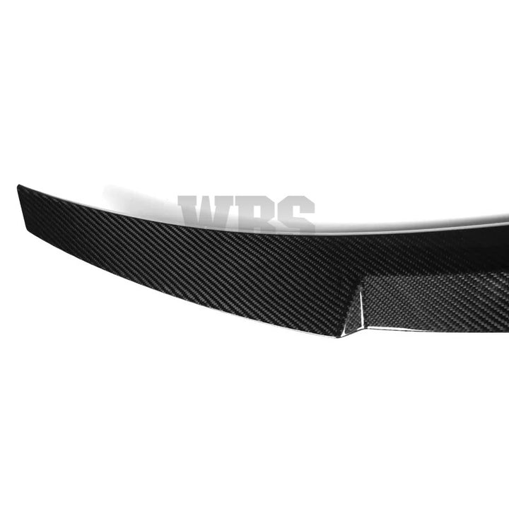 BMW 3-SERIES E9X COUPE TRUNK SPOILER M4 STYLE GENUINE CARBON FIBER