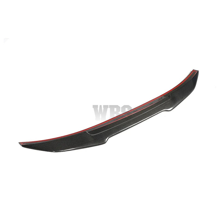 AUDI A6/ S6 C7 C7.5 TRUNK SPOILER V2 STYLE GENUINE CARBON FIBER