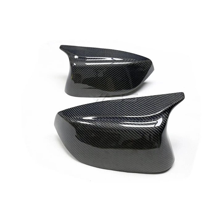 INFINITI Q50 Q60 M STYLE MIRROR CAPS OEM REPLACEMENT GENUINE CARBON FIBER