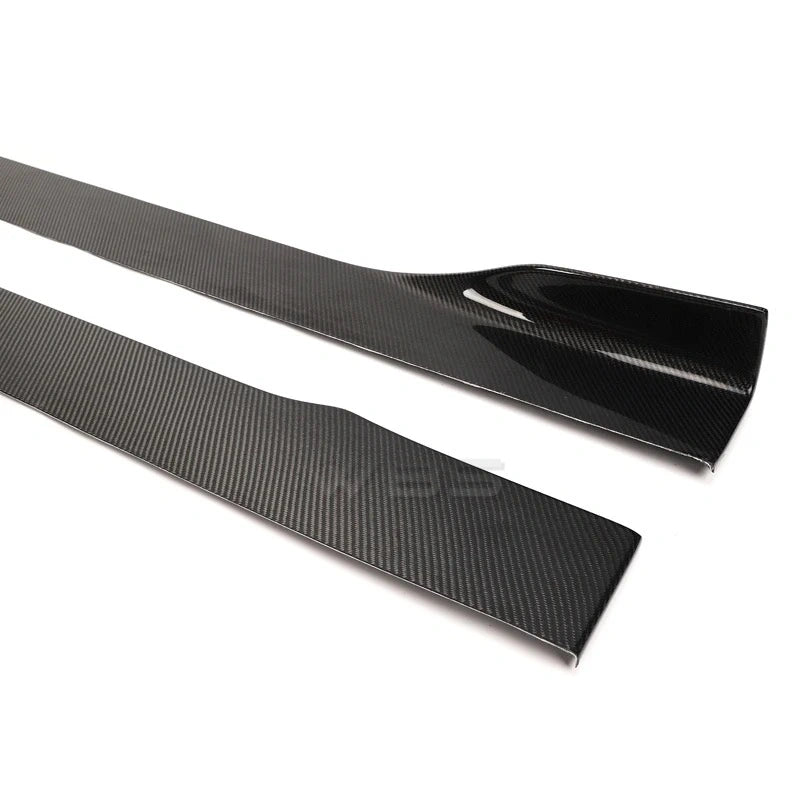 INFINITI Q60 SIDE SKIRTS GT STYLE GENUINE CARBON FIBER