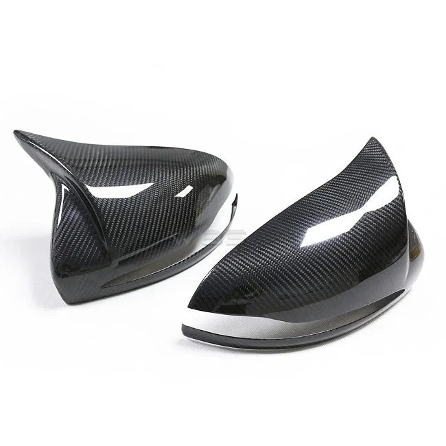 MERCEDES W213 E CLASS M-STYLE MIRROR CAPS GENUINE CARBON FIBER