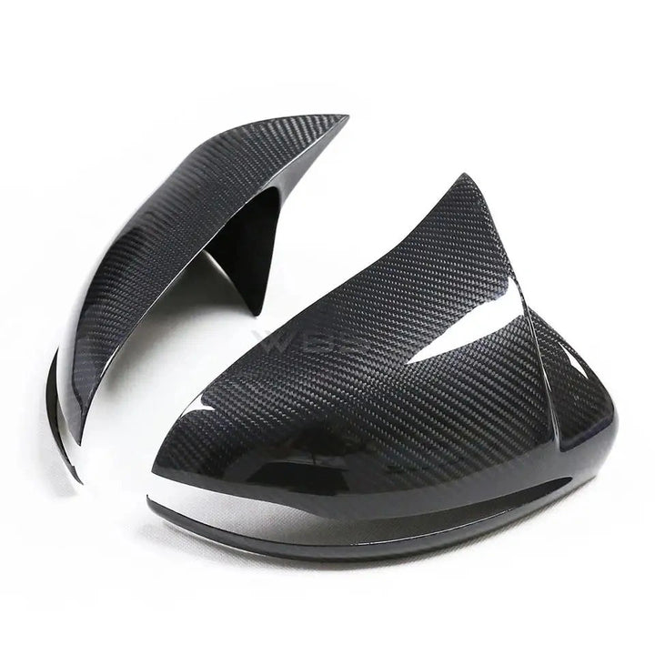 MERCEDES W213 E CLASS M-STYLE MIRROR CAPS GENUINE CARBON FIBER