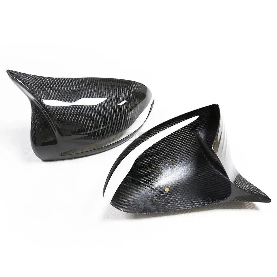 MERCEDES W213 E CLASS M-STYLE MIRROR CAPS GENUINE CARBON FIBER