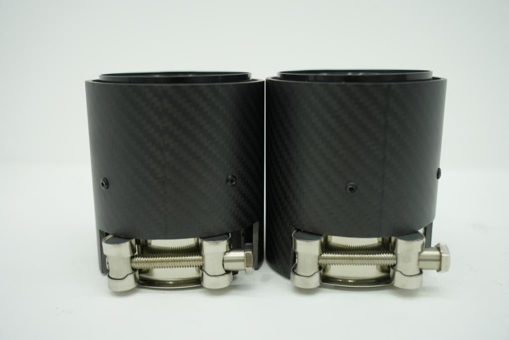 BMW F10 M5 EXHAUST TIPS SET DRY CARBON FIBER M DESIGN