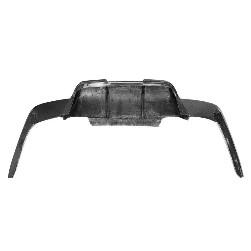 BMW F06 F12 F13 M6 DIFFUSER V STYLE GENUINE CARBON FIBER ...