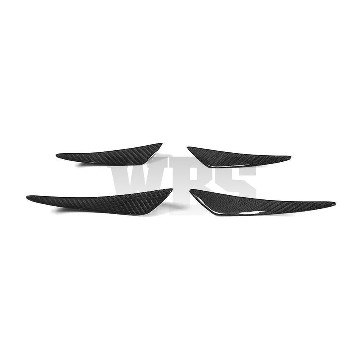 BMW F22 F23 FRONT CANARDS GENUINE CF GT STYLE