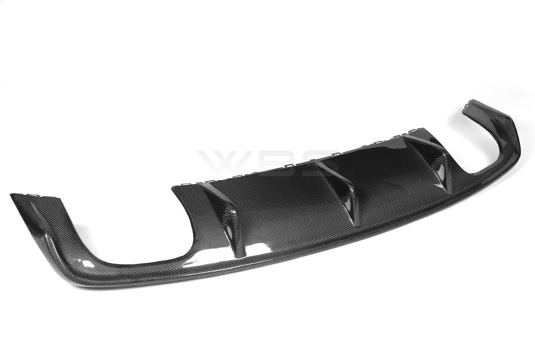 AUDI a3-s3 8V rear diffuser, 3D style genuine carbon fiber material