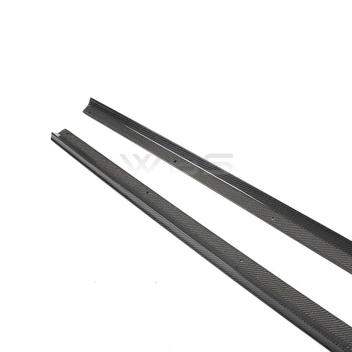 AUDI S3/ A3 SIDE SKIRT EXTENSIONS GENUINE CARBON FIBER HV STYLE [2014-2020]