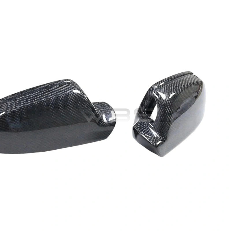 AUDI S4/ A4 B8.5 MIRROR CAPS OEM REPLACEMENT GENUINE CARBON FIBER